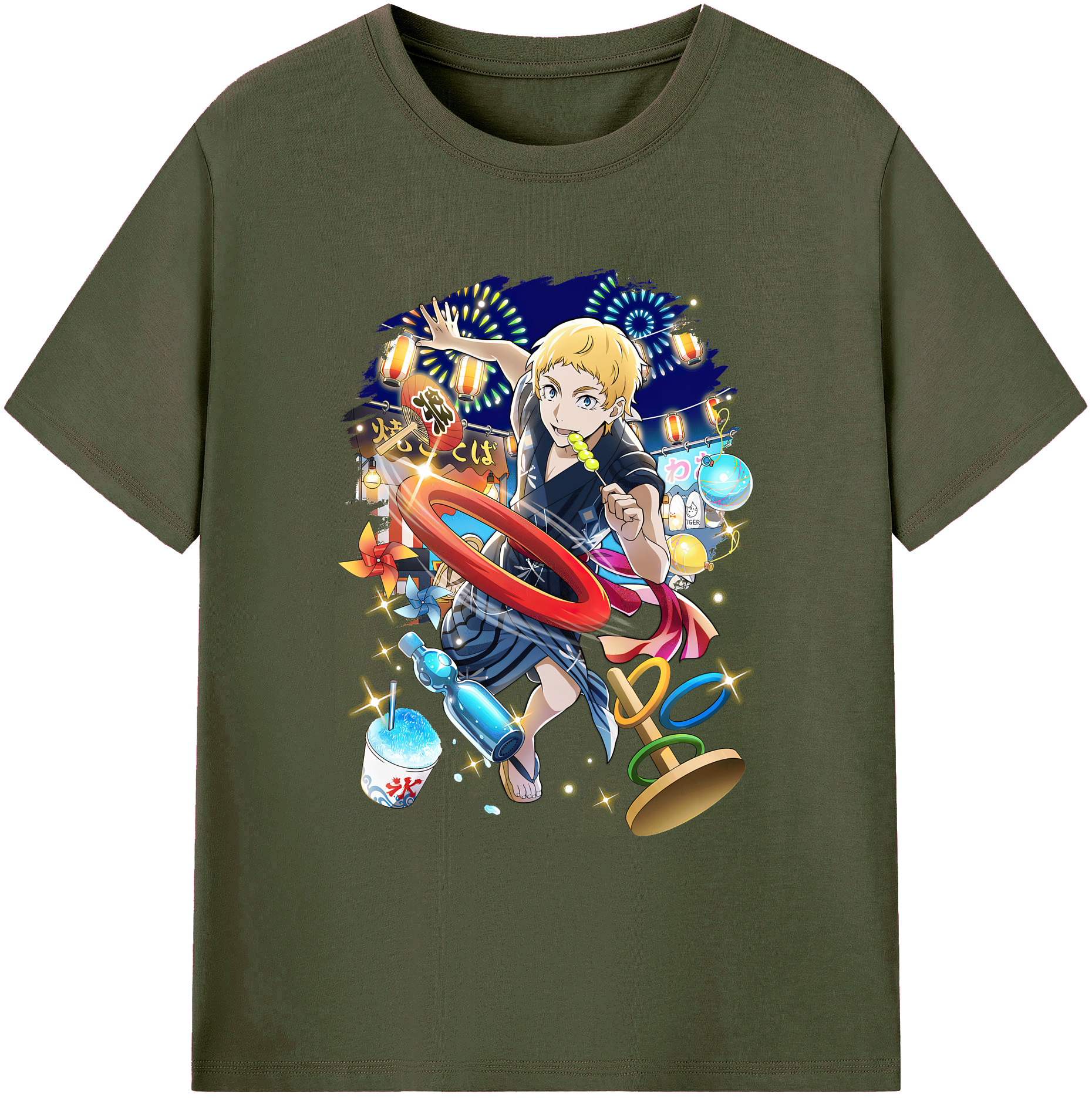 （画像用） 文豪ストレイドッグス Bungo Stray Dogs 綿100％ メンズ半袖Tシャツ｜肌触りやわらか＆通気性